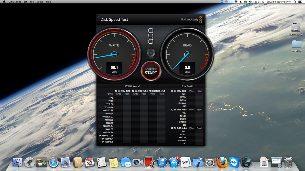 Blackmagic disk speed test download mac